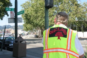 IMG_8654 Brown's safety vest.